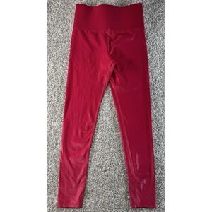 Carbon 38 Leggings Womens Small Takara Shine Hot Pink High Rise 7/8 Length *MINT